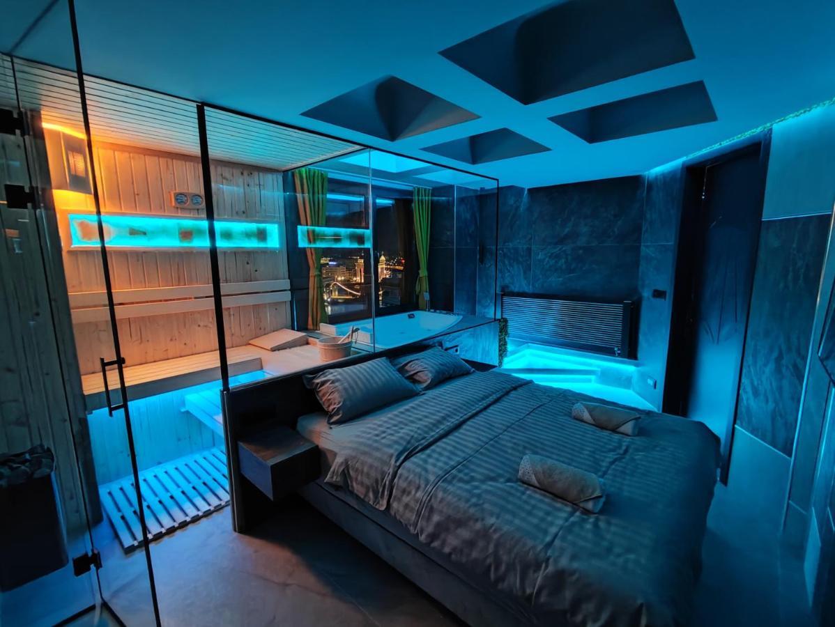 Pentlux - Spa Penthouse In The Heart Of Skopje Exterior photo